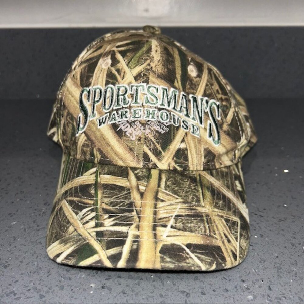 Sportsmans Warehouse Hat Cap Mens Camo Strapback  Realtree Hunting